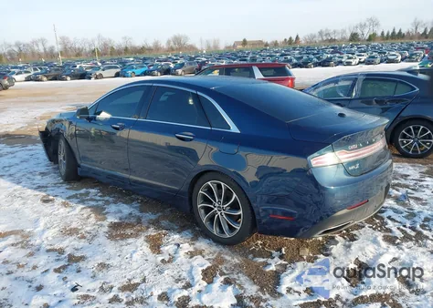 2017 Lincoln Mkz Reserve z USA, uszkodzony, nr VIN 3LN6L5FC3HR644390